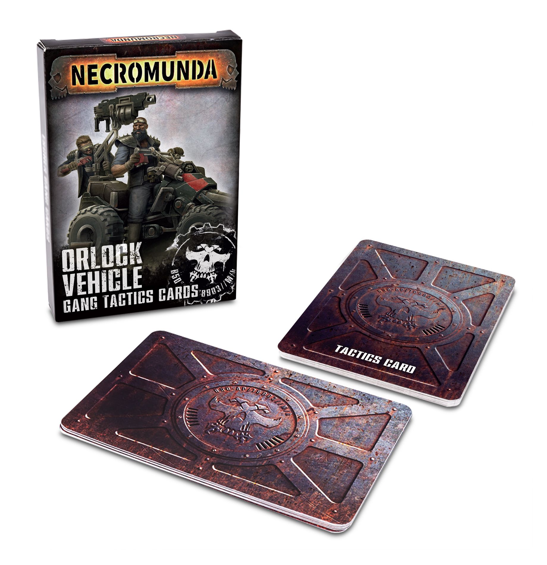 Necromunda: Orlock Vehicle Gang Tactics Cards cover art