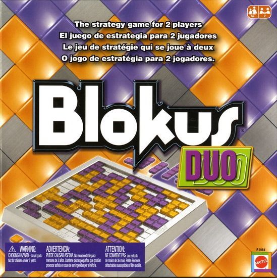 Blokus Duo Mattel Replacement Parts Orange & Purple 2008 R1984 Per Each 