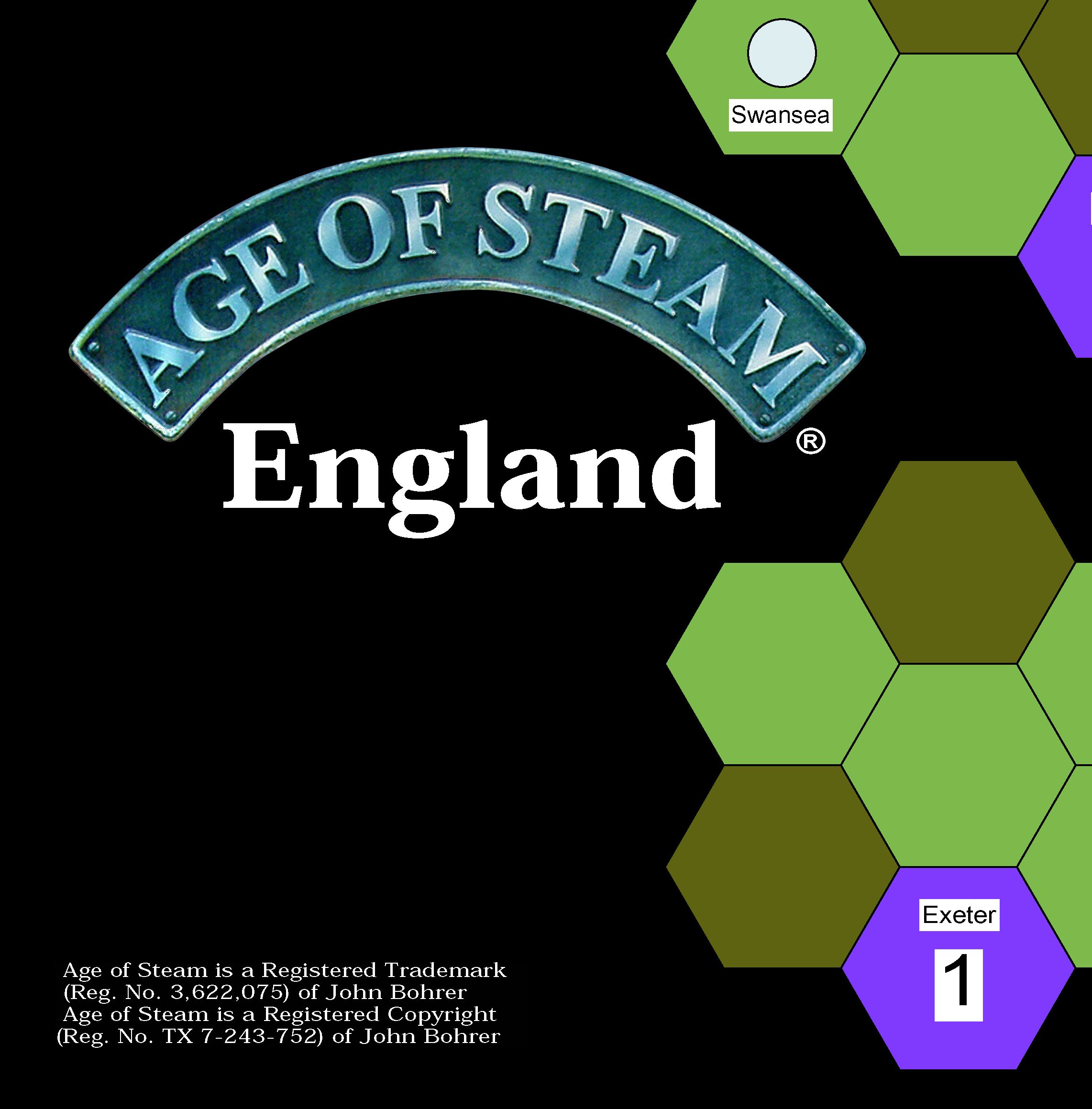 Age of Steam: England box art