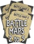 RPG Item: Battle-Maps 2 to 5