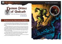 RPG Item: Demon Prince of Undead Conversion P1: King of the Trollhaunt Warrens