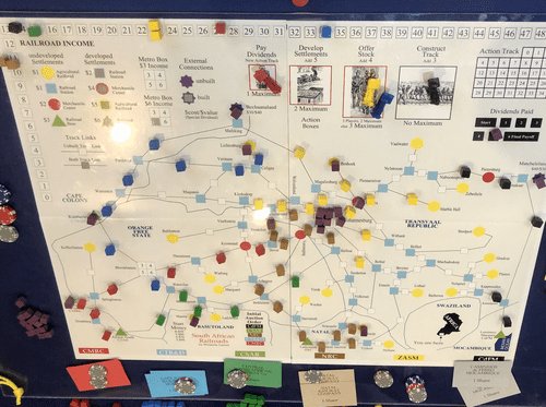 Board Game: South African Railroads