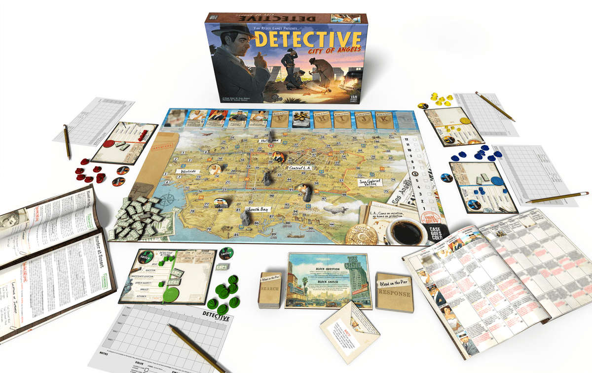 Más que Oca juegos - Detective