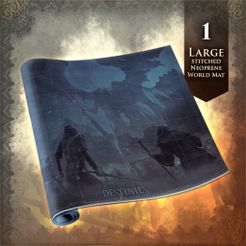 Destinies: Neoprene World Mat