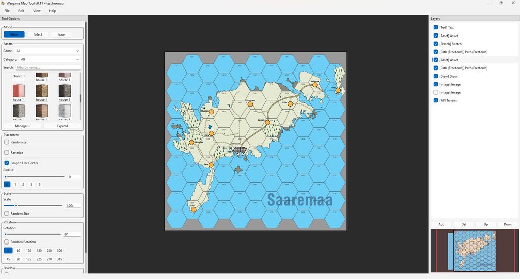 Wargame Map Tool - An app for creating maps for hex-and-counter games