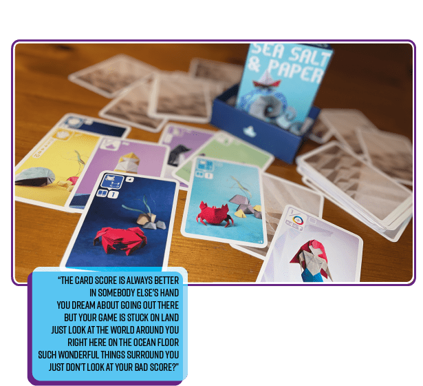 Sea Salt & Paper could be the next pocket-sized card game go-to after Love  Letter - Essen Spiel 2022 preview