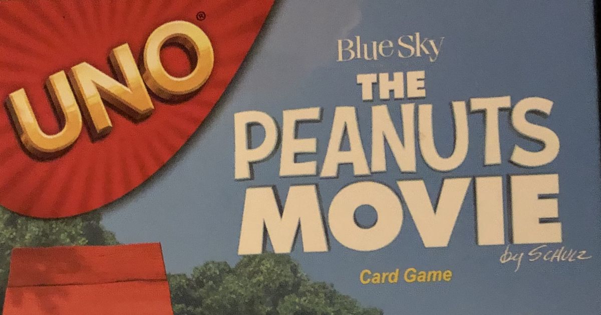 UNO: The Peanuts Movie Card Game | Board Game | BoardGameGeek