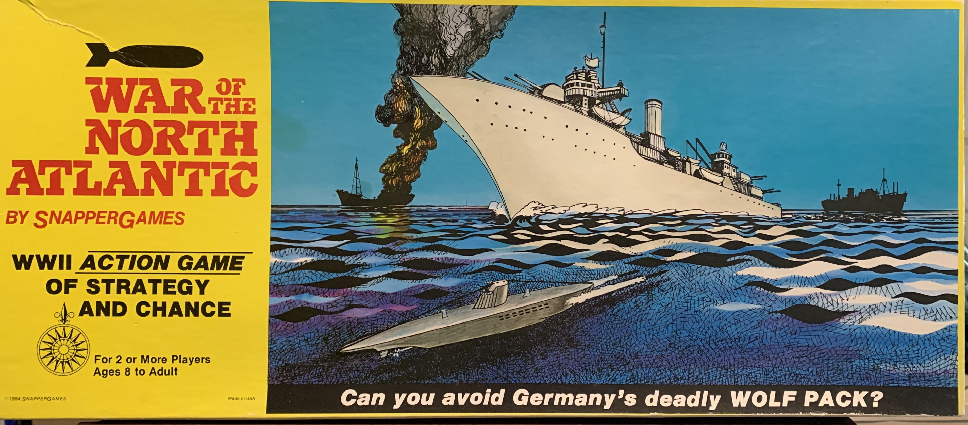 War of the North Atlantic: WWII Action Game of Strategy and Chance