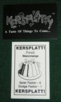 Board Game: Kersplatt!