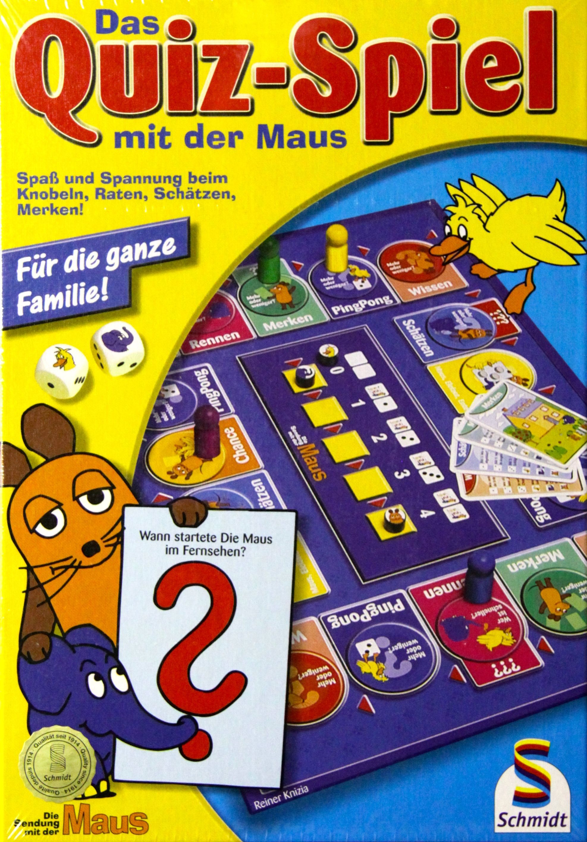 Das Quiz-Spiel mit der Maus