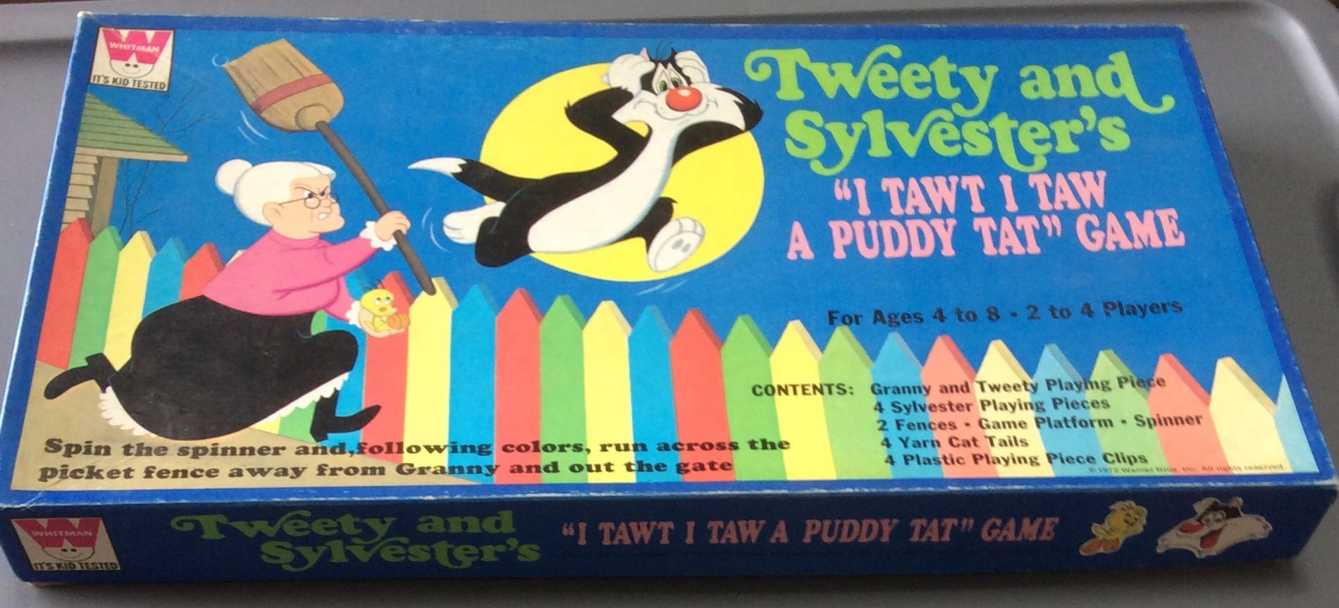 Tweety and Sylvester's "I Tawt I Taw a Puddy Tat" Game