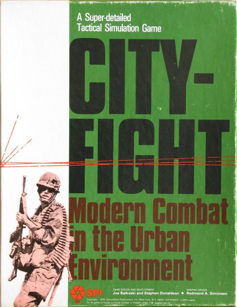 Cityfight: Modern Combat in the Urban Environment | Board Game 