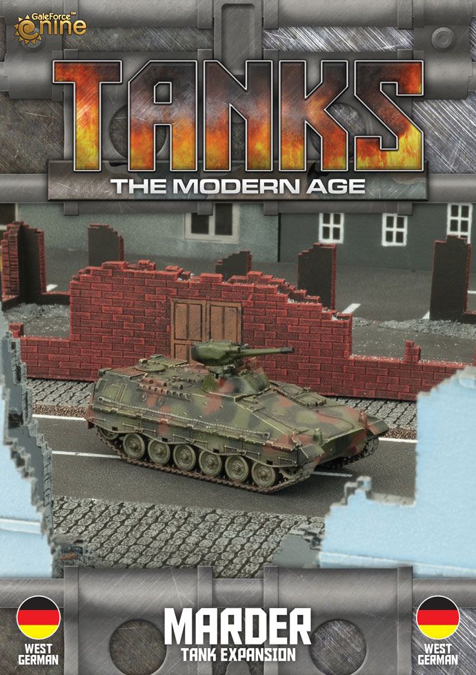 TANKS: The Modern Age – West German Marder Tank Expansion