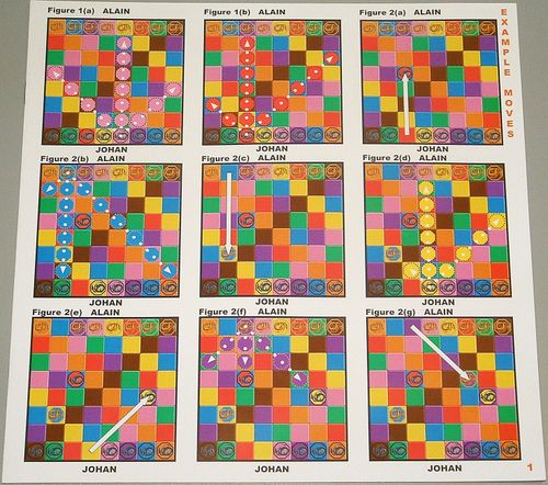 Colourful 2-player abstract games?