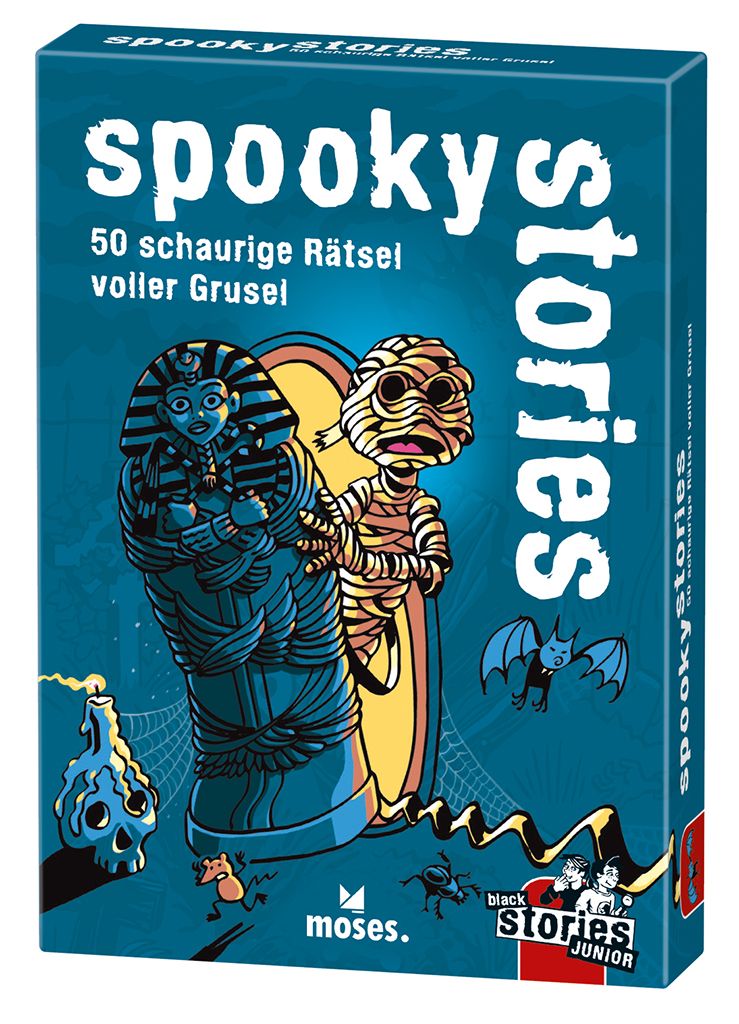 Black Stories Junior: Spooky Stories box art