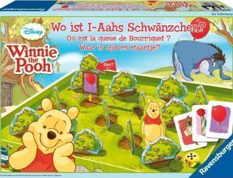 Winnie the Pooh: Wo ist I-Aahs Schwänzchen? box art