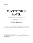 RPG Item: KET1-05: Thicker than Water