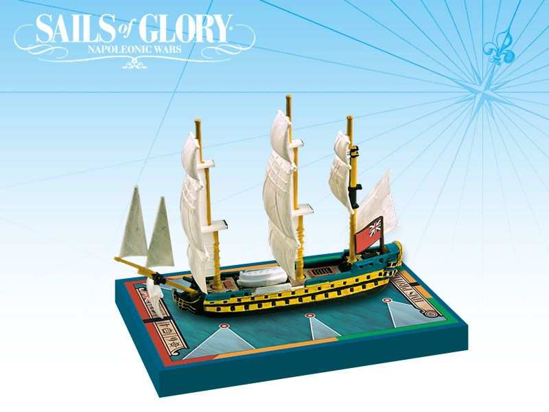 Sails of Glory Ship Pack: HMS Prothee 1780 / HMS Argonaut 1782 Ship Pack