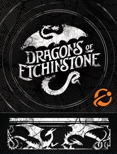 Dragons of Etchinstone gioco da tavolo solitario tascabile per 1 giocatore - copertina ufficiale Chip Theory Games
