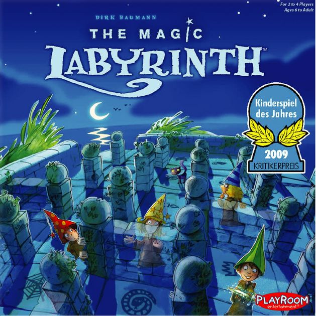 2 Wood Walls The Magic Labyrinth Board Game 2016 Replacement Pieces 