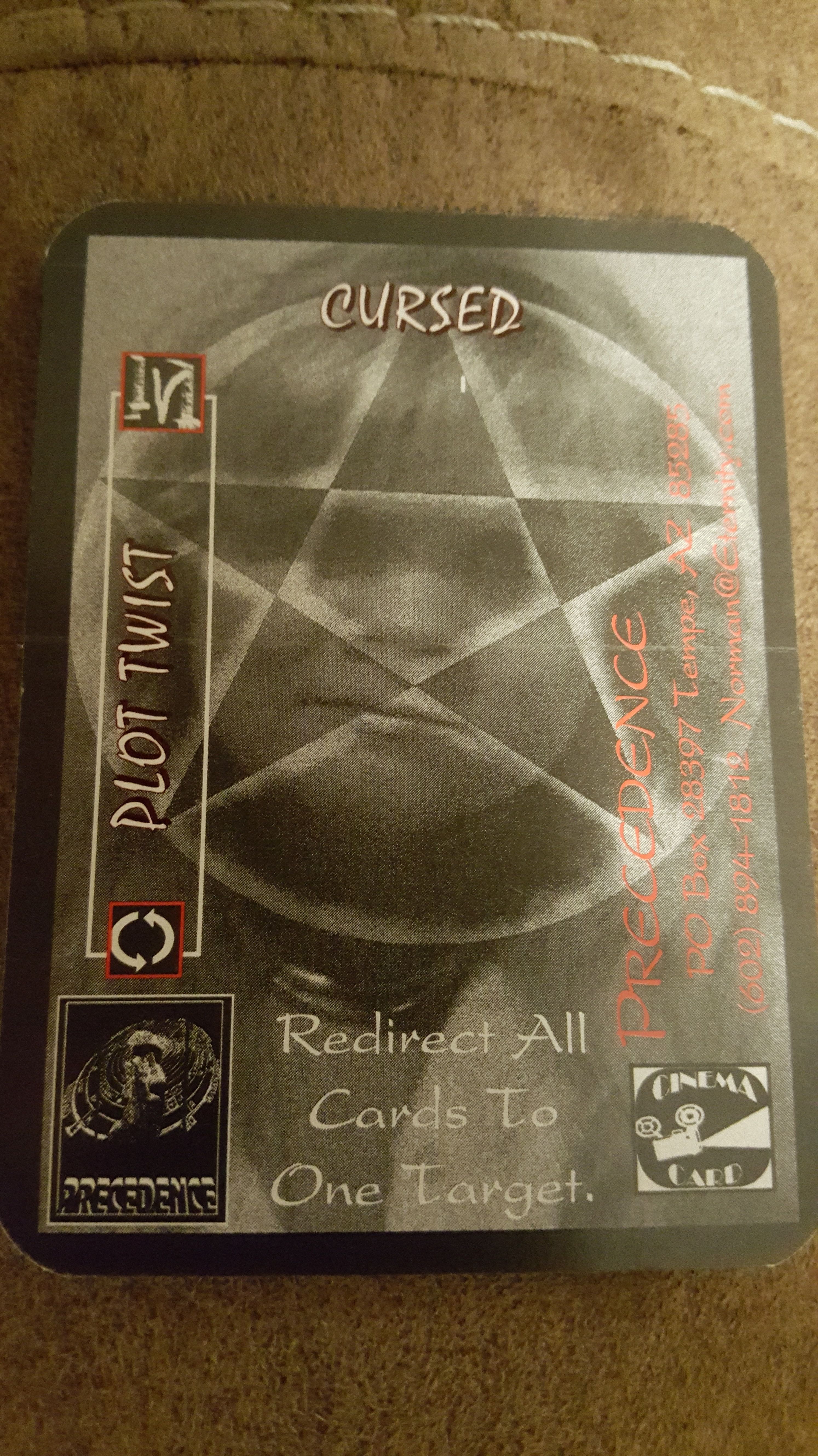 Slasher: The Final Cut – Cursed Promo Card cover