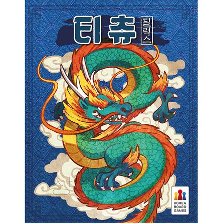 Korea Board Games Tichu Deluxe Family Card Game Expansion Blue Color Edition 