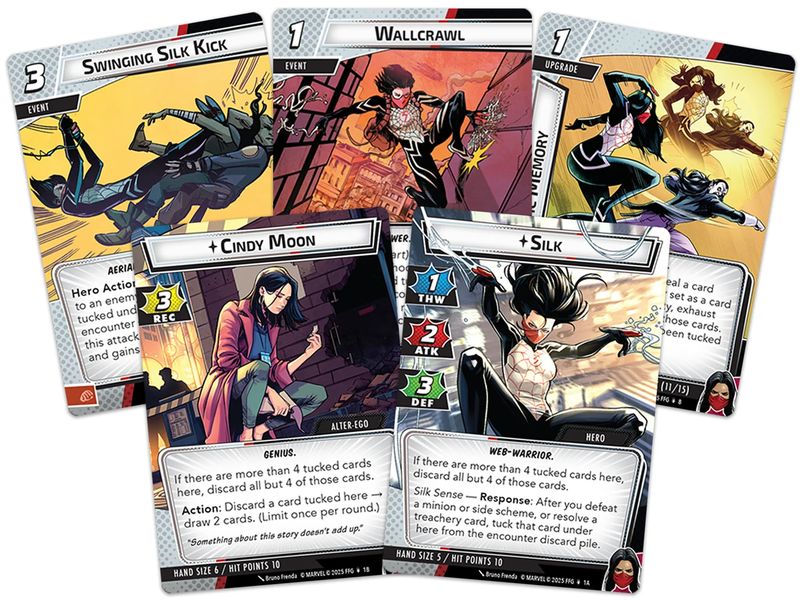 Asset image game Marvel Champions: The Card Game – Silk Hero Pack