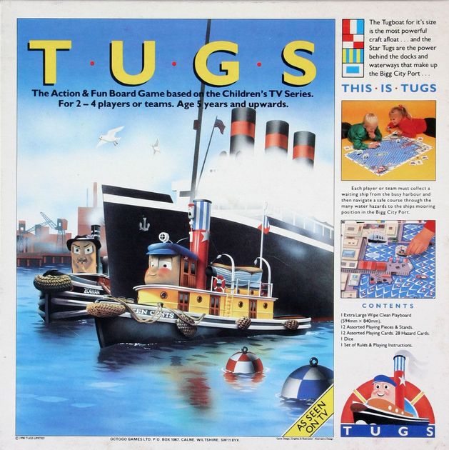 Tugs Board Game Boardgamegeek