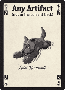 Seers Catalog: Lyin' Werewolf Promo Card