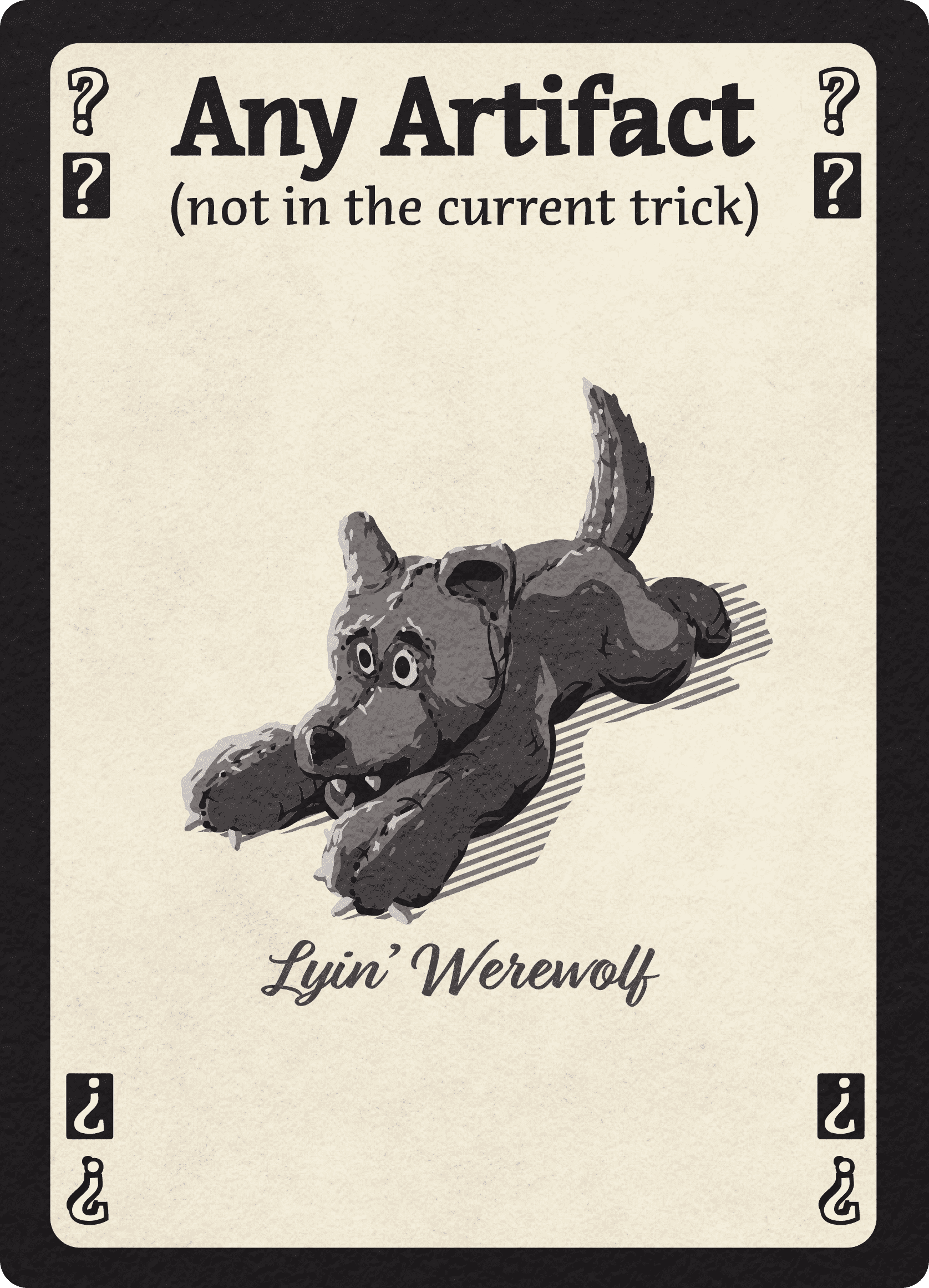 Seers Catalog: Lyin' Werewolf Promo Card
