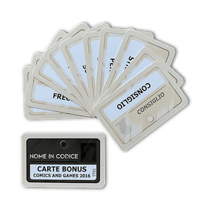 Nome in Codice: Carte Bonus Comics and Games 2016