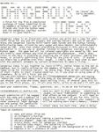 Issue: Dangerous Ideas (Issue 4 - Dec 1994)
