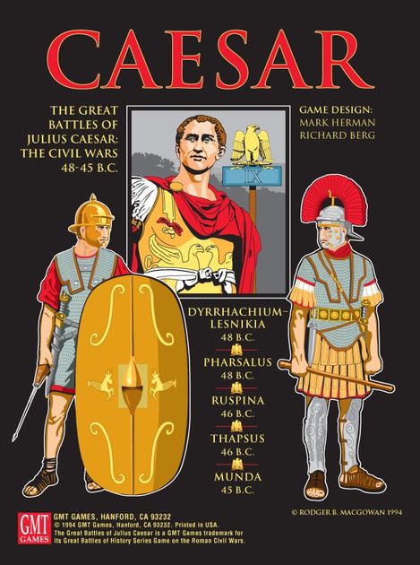 Great Battles of Julius Caesar Deluxe Edition | BoardGameGeek