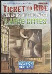Board Game Accessory: Ticket to Ride Legacy: Legends of the West – Large Cities Set