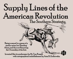 Supply Lines Of The American Revolution: The Southern Strategy box art