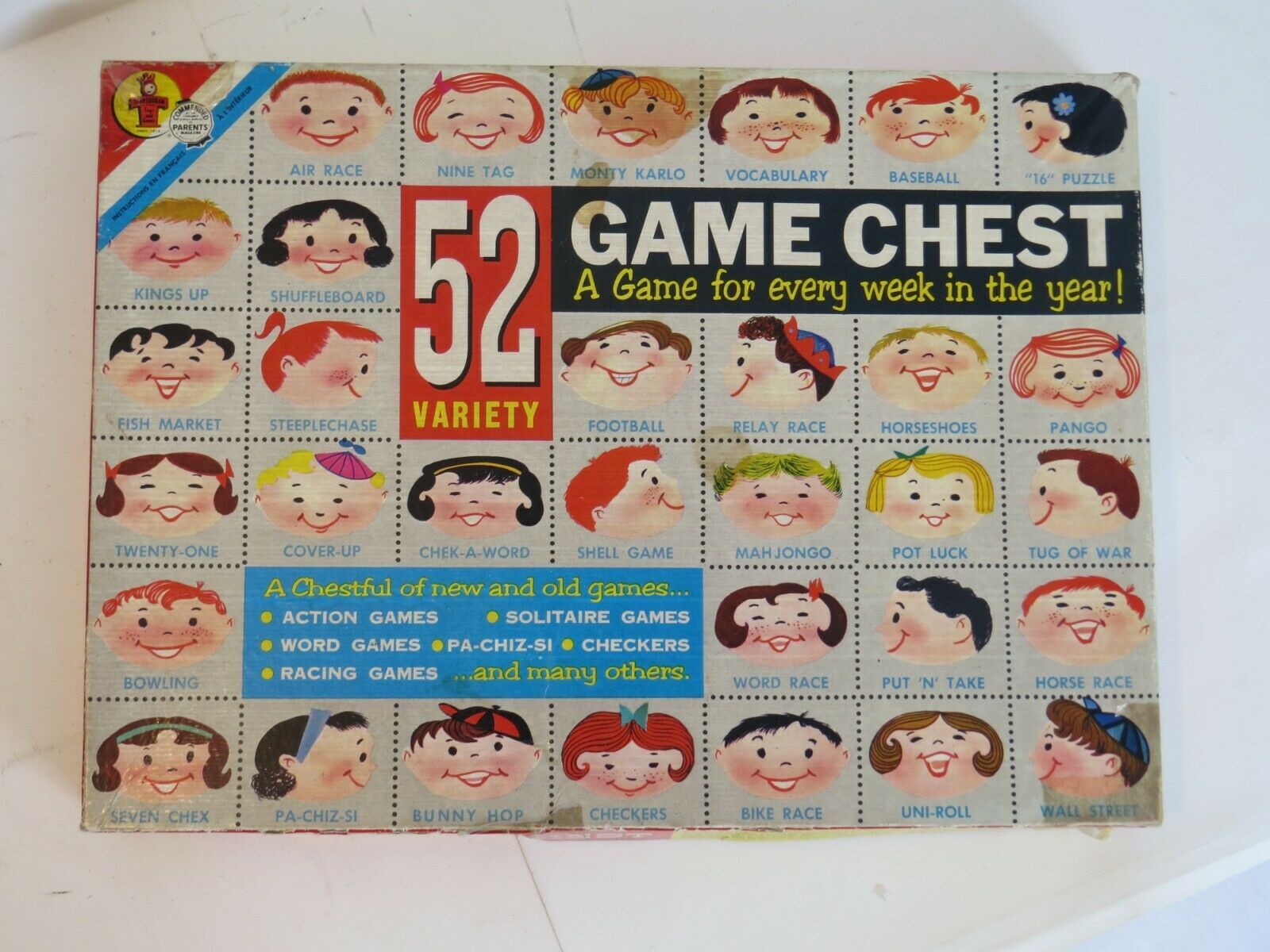 52 Variety Game Chest doboz