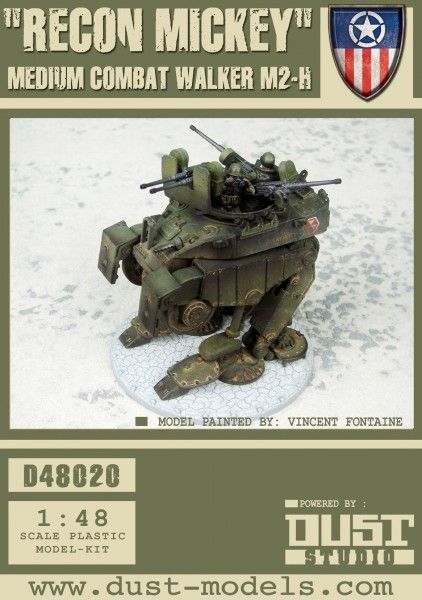 Dust Tactics: Dust-48 "Recon Mickey"
