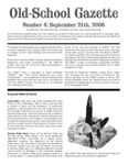 Issue: Old-School Gazette (Issue 4 - Sep 2006)