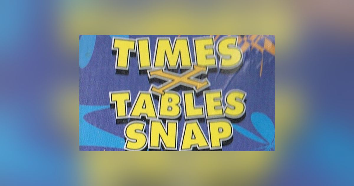 Times Table Snap Board Game BoardGameGeek