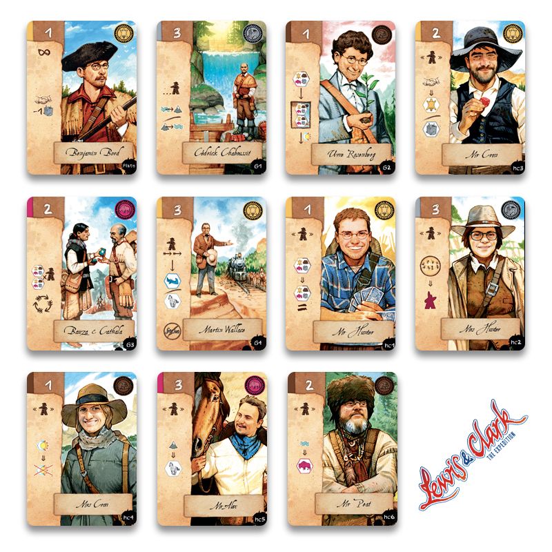 Lewis & Clark: Promo Cards