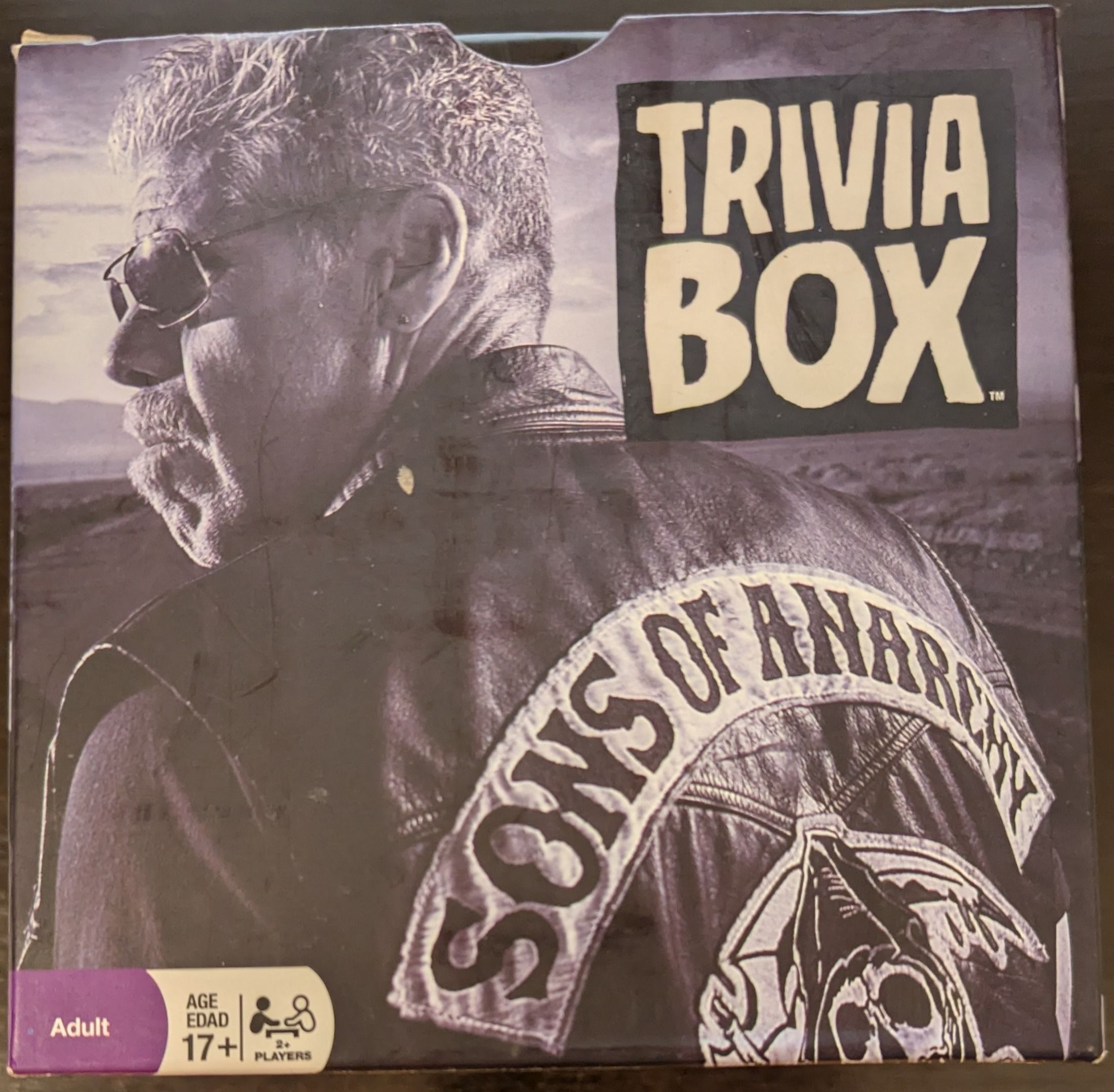 Cover art for Sons of Anarchy Trivia Box