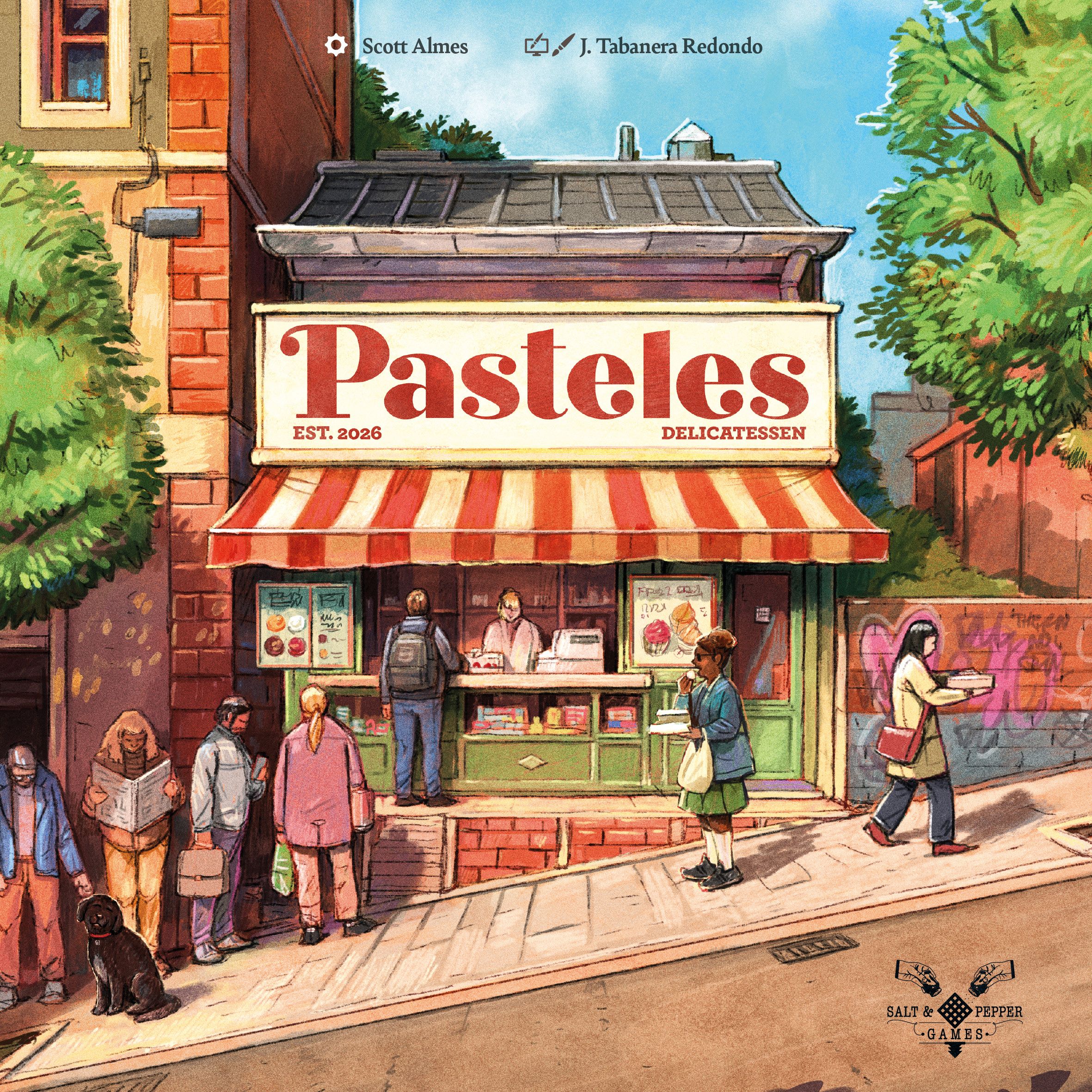 Cover art for Pasteles