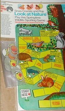 Snap, Crackle and Pop Look at Nature