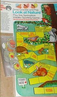 Snap, Crackle and Pop Look at Nature