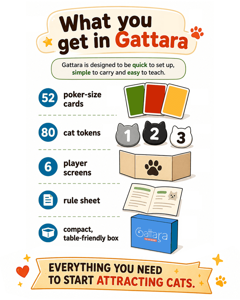 Illustration 5 de GATTARA: The Cat Magnet — A Cat Card Game