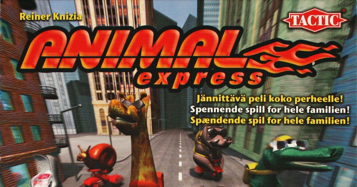 Animal Express | Board Game | BoardGameGeek