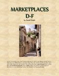 RPG Item: Marketplaces D-F