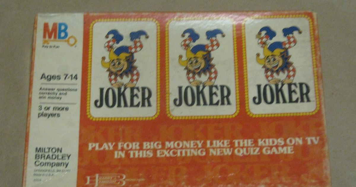 Joker Joker Joker Board Game BoardGameGeek