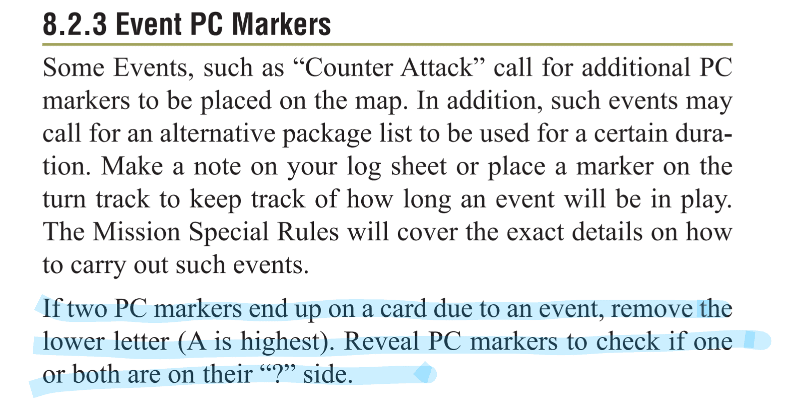 Vietnam mission 7: counterattack - unrevealed PC markers replaced with ...