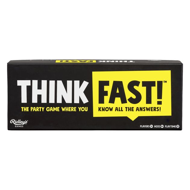 Think Fast Board Game Boardgamegeek